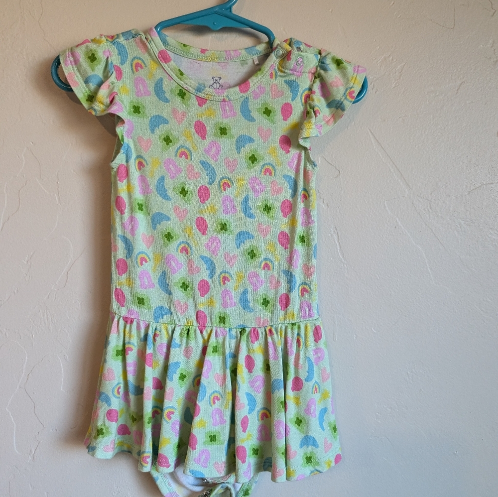 Little Snuggles Lucky Charms Twirl Dress